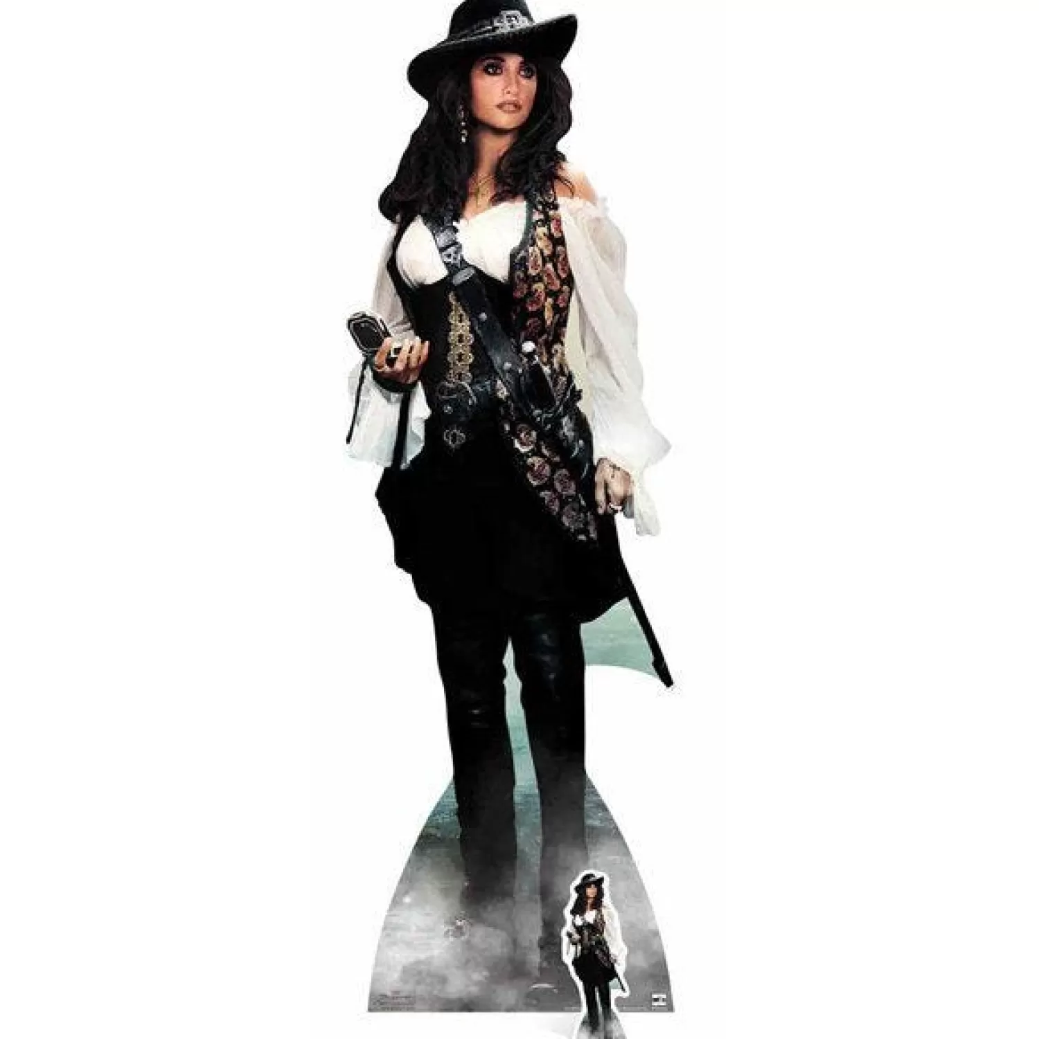 Cheap Party Delights Angelica Pirates Of The Carribean Cardboard Cutout - 165Cm X 53Cm