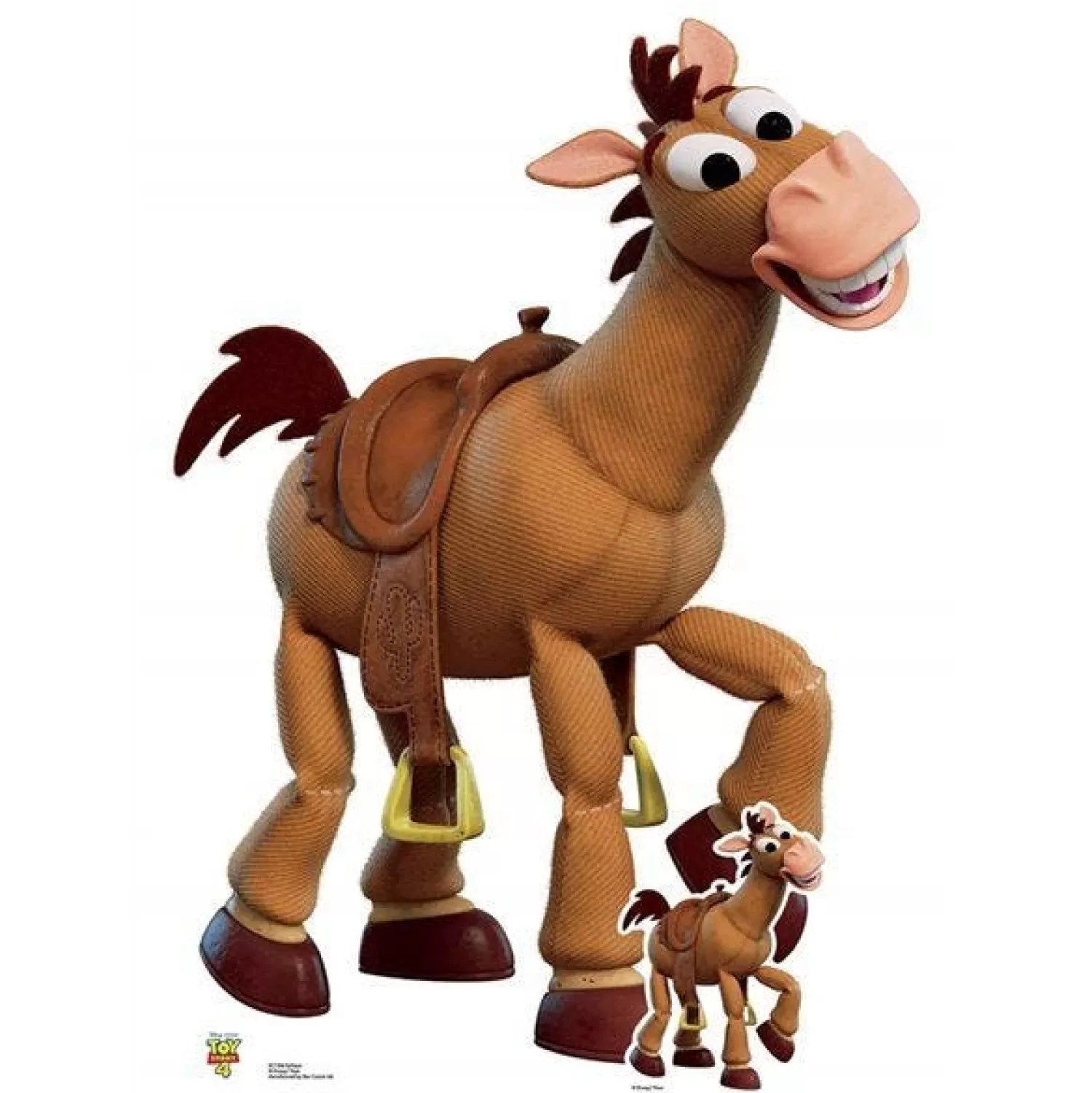 New Party Delights Bullseye Horse Toy Story Cardboard Cutout - 134Cm X 96Cm
