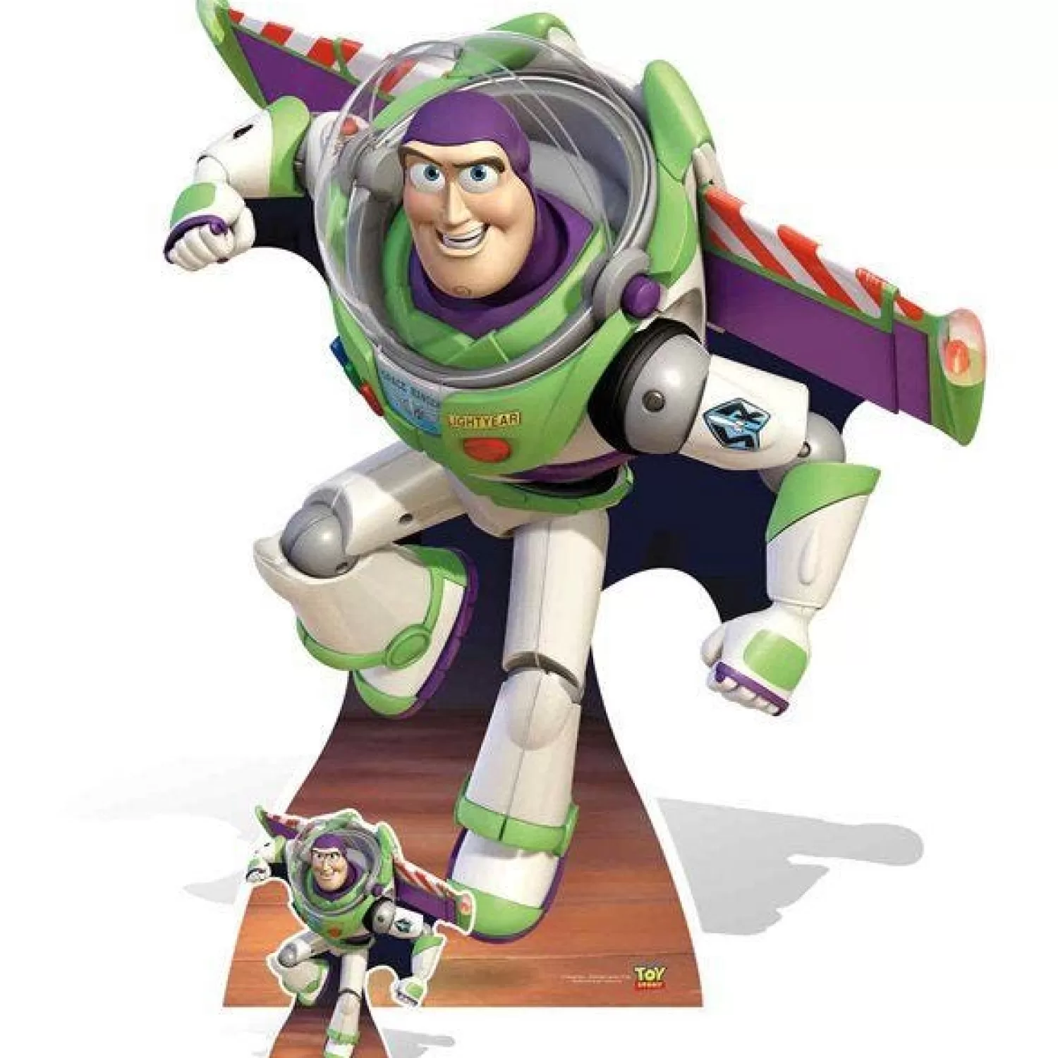 Best Party Delights Buzz Lightyear Toy Story Cardboard Cutout - 123 X 102Cm