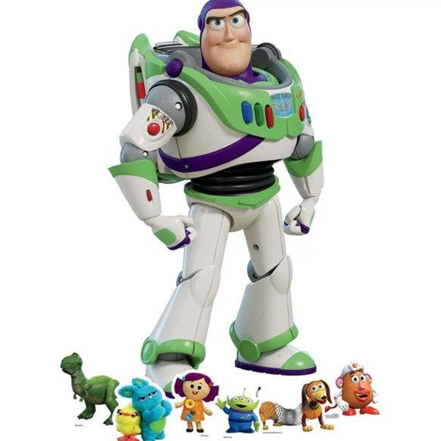 Outlet Party Delights Buzz Lightyear Toy Story Cardboard Cutout - 134Cm X 72Cm