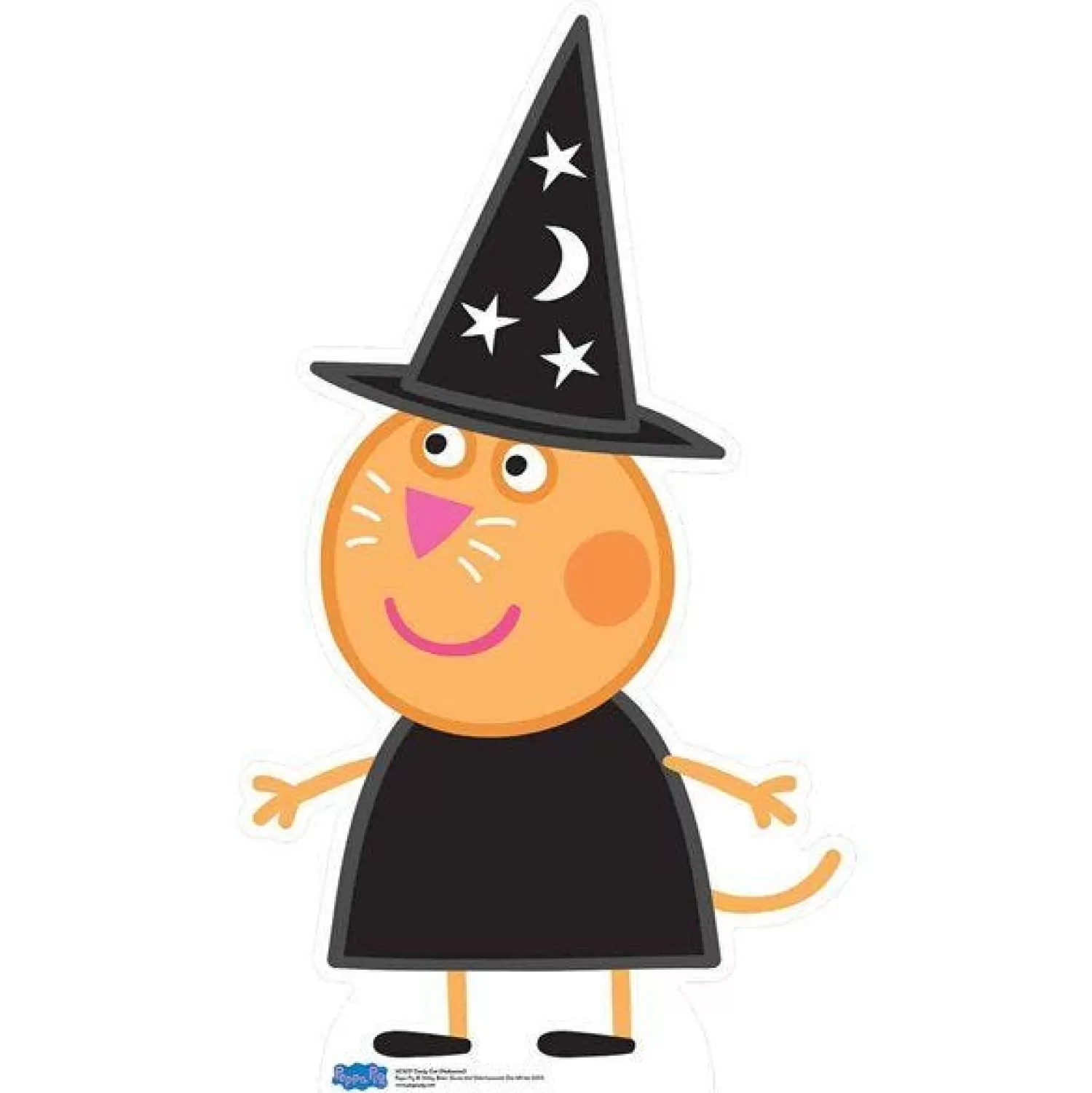 Candy Cat Haloween Peppa Pig Cardboard Cutout - 94Cm X 53Cm<Party Delights Cheap