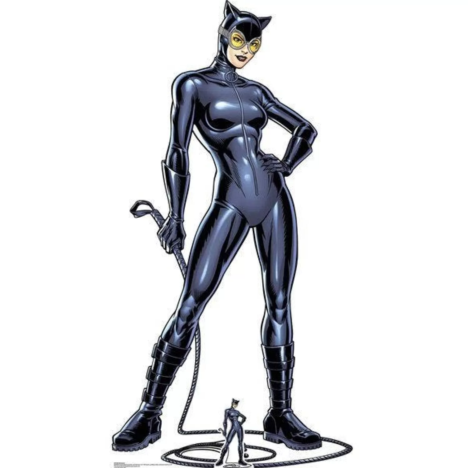 Cheap Party Delights Catwoman With Whip Dc Comic Cardboard Cutout - 179Cm X 96Cm