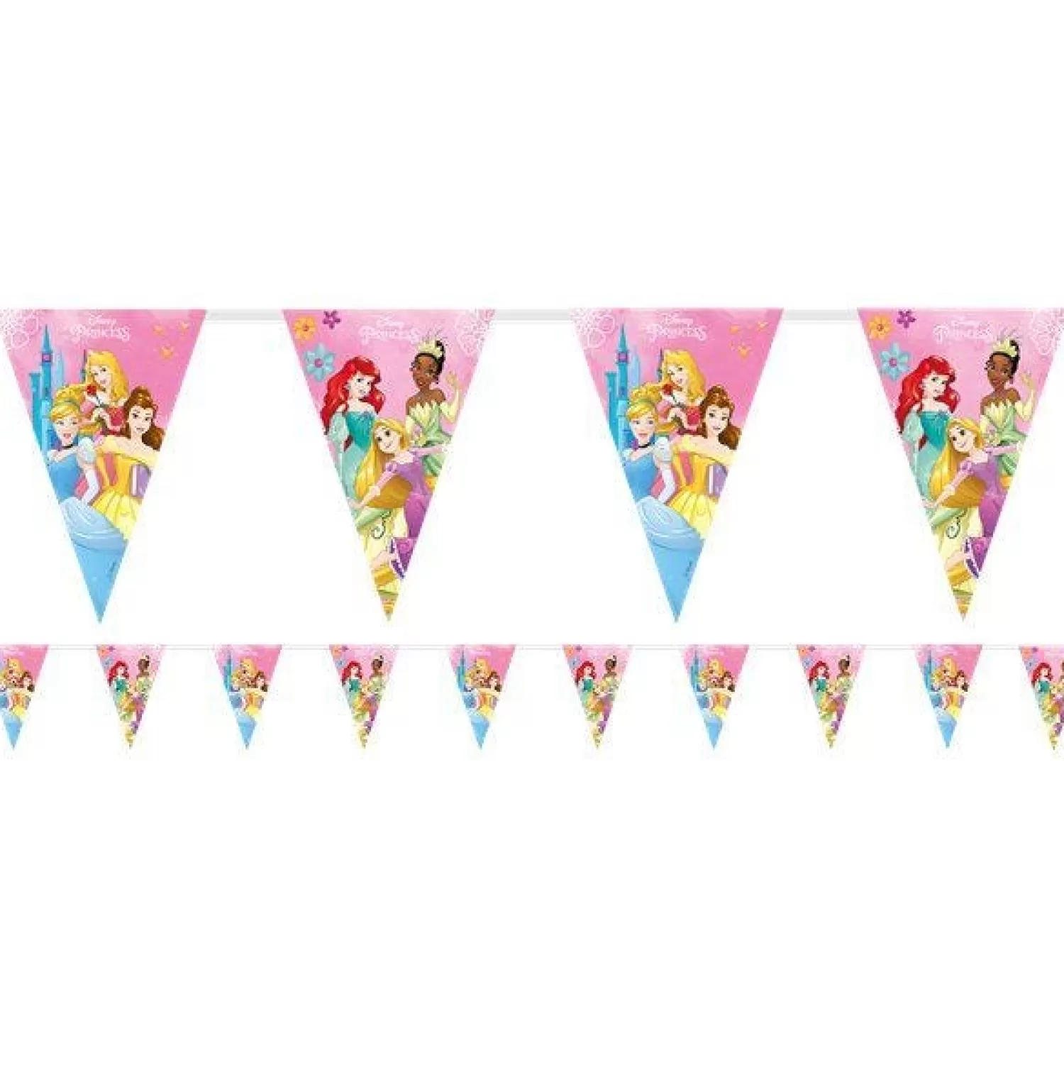 Store Party Delights Disney Princess Live Your Story Paper Flag Bunting - 2.3M