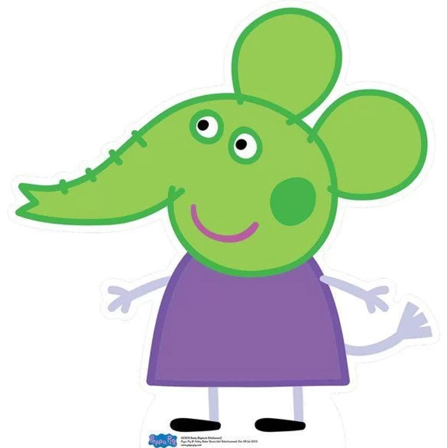 Clearance Party Delights Emily Elephant Haloween Peppa Pig Cardboard Cutout - 75Cm X 72Cm