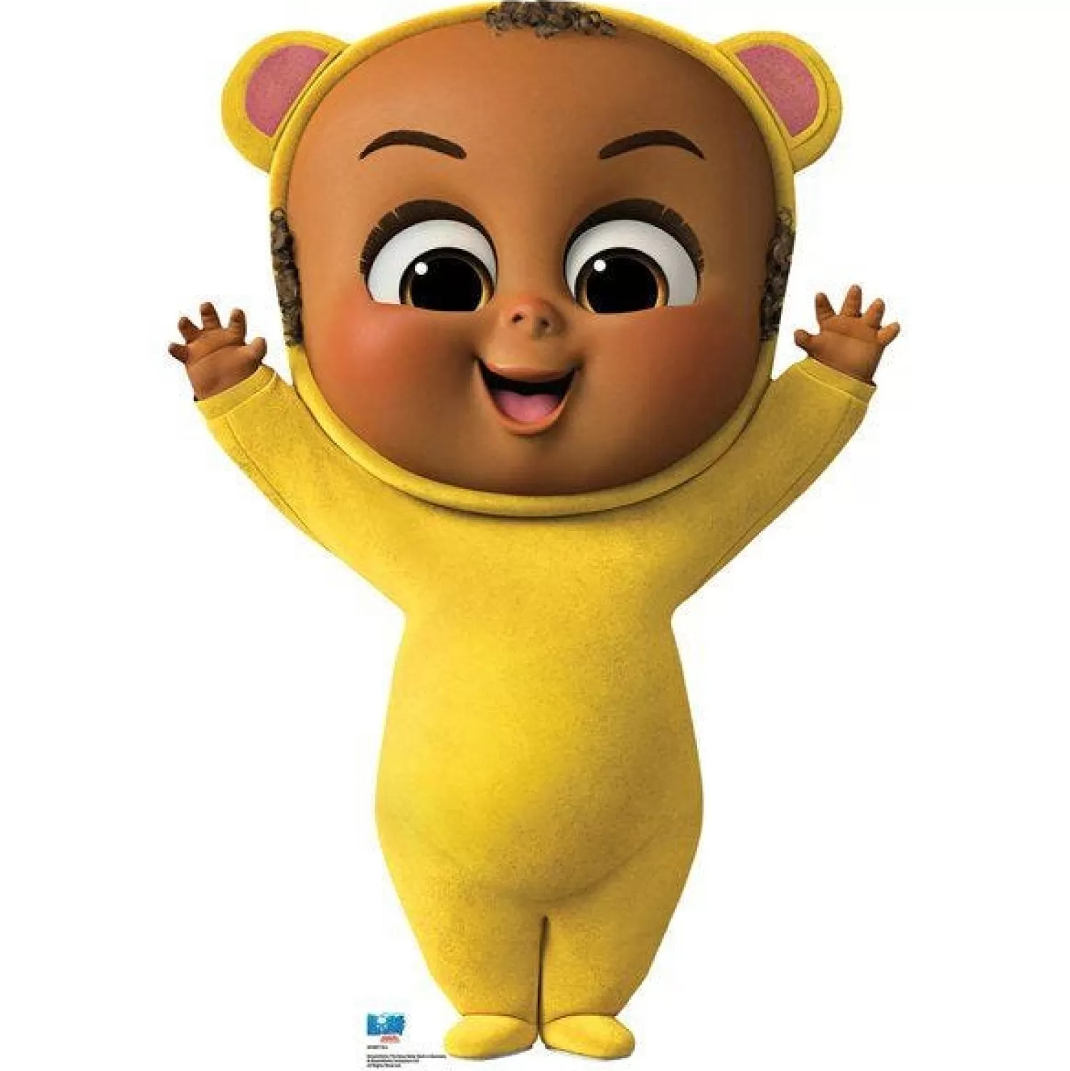 Store Party Delights Eric Yellow Bear Boss Baby Cardboard Cutout - 89Cm X 61Cm