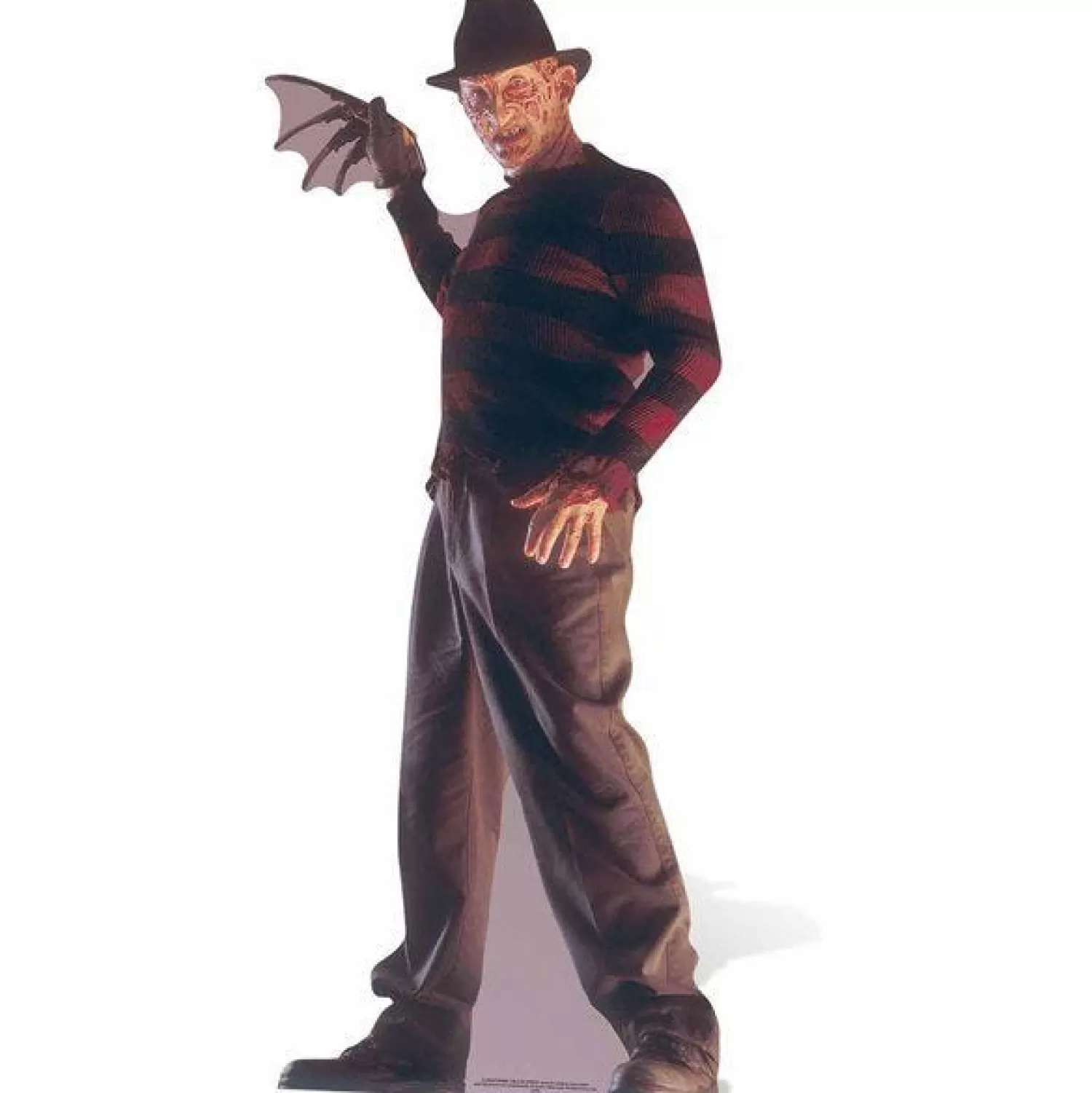 Freddy Krueger Nightmare On Elm Street Cardboard Cutout - 174Cm X 75Cm<Party Delights Discount