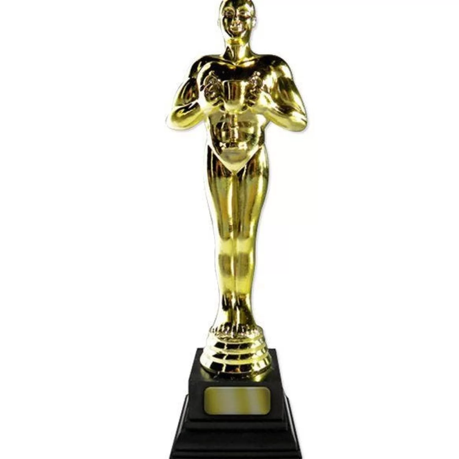 Hot Party Delights Giant Hollywood Awards Night Golden Statue Cardboard Cutout - 180Cm X 54Cm