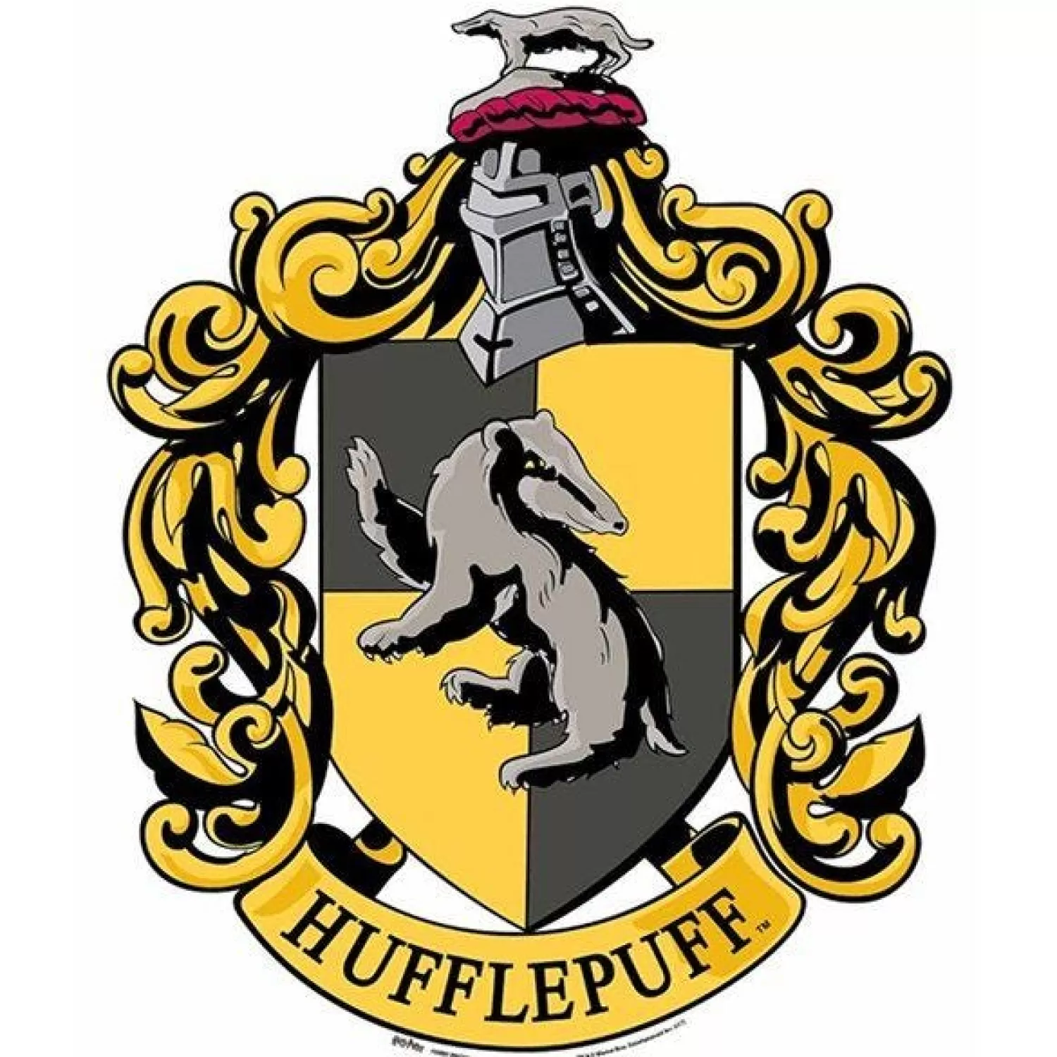 Clearance Party Delights Hufflepuff Wall Emblem Harry Potter Cardboard Cutout - 61Cm X 49Cm