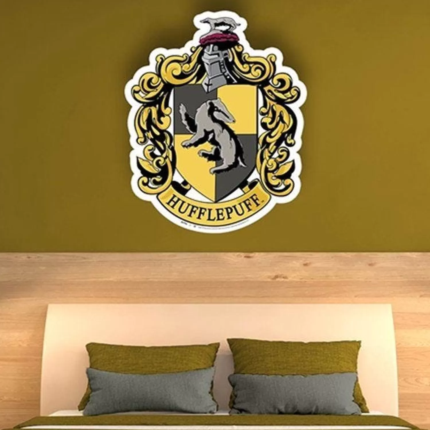Clearance Party Delights Hufflepuff Wall Emblem Harry Potter Cardboard Cutout - 61Cm X 49Cm