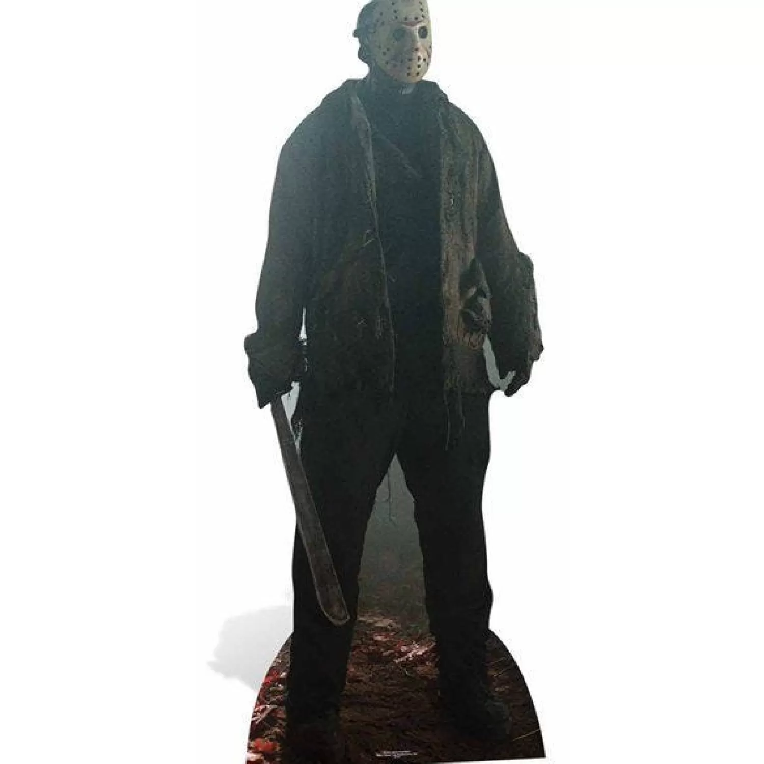 Jason Voorhees Friday The 13Th Cardboard Cutout - 190Cm X 75Cm<Party Delights Sale