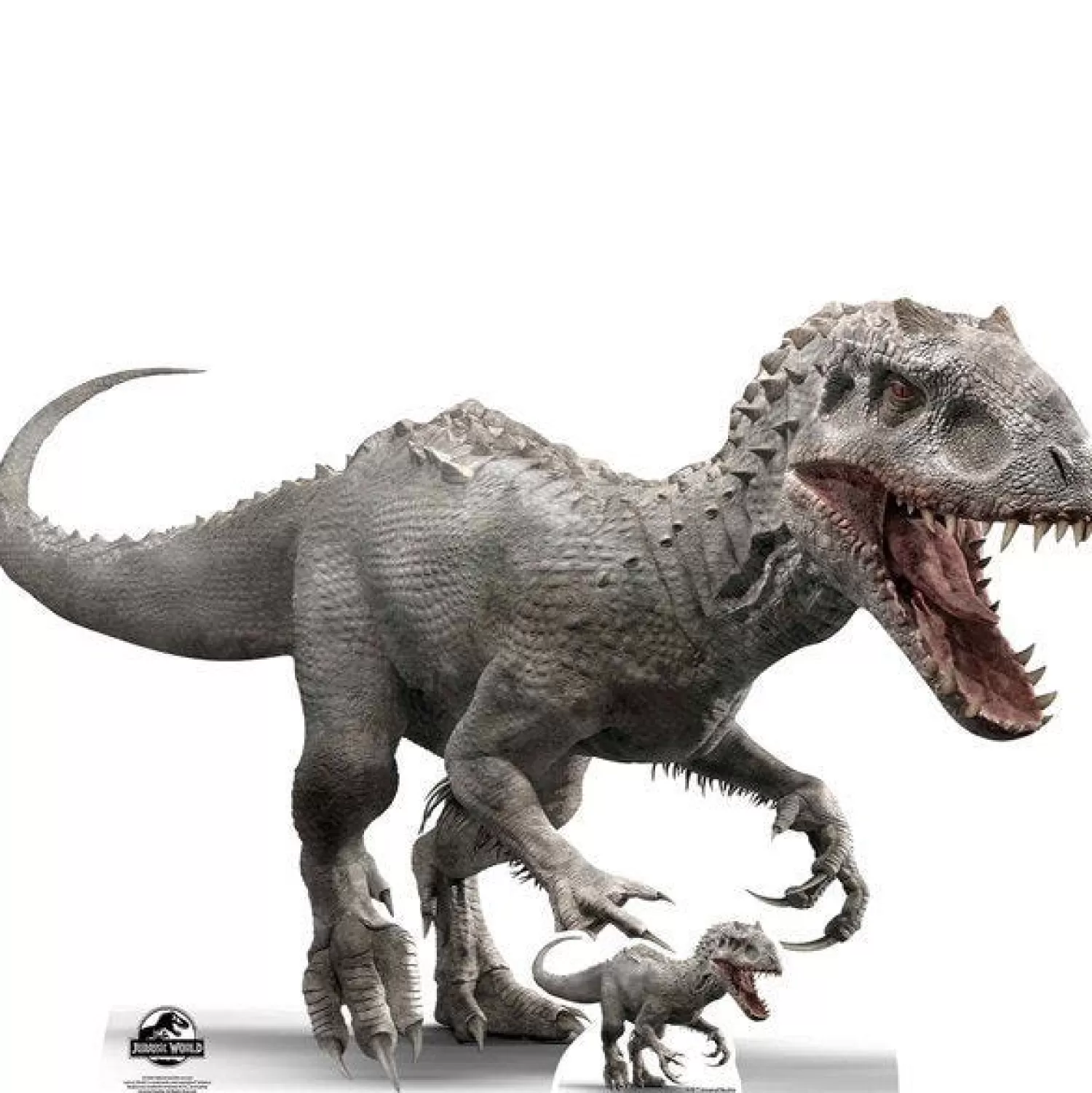 Fashion Party Delights Jurassic World Indominus Rex Dinosaur Cardboard Cutout - 128Cm X 92Cm