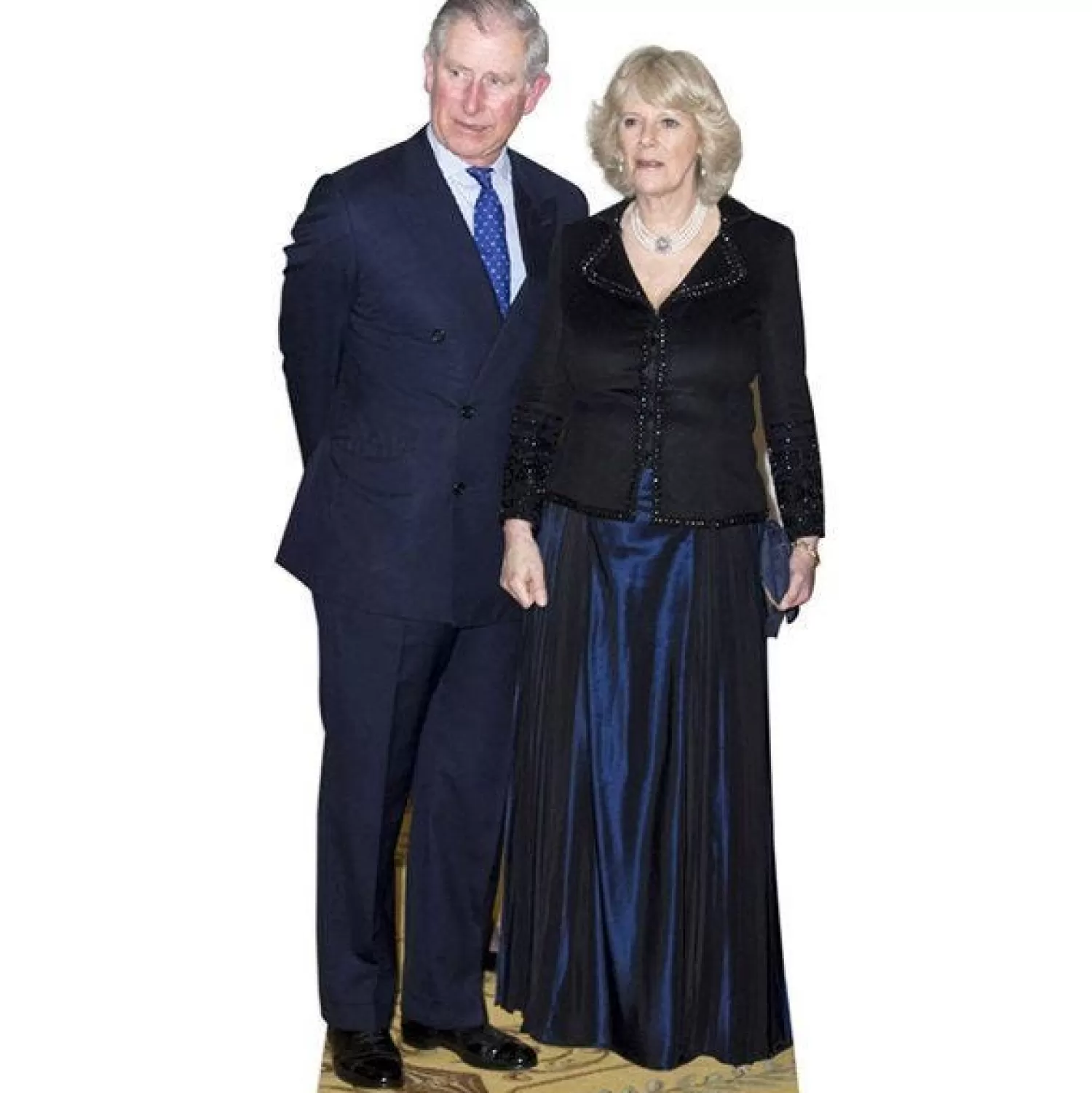 Cheap Party Delights King Charles Iii & Queen Consort Camila Cardboard Cutout - 166Cm X 82Cm