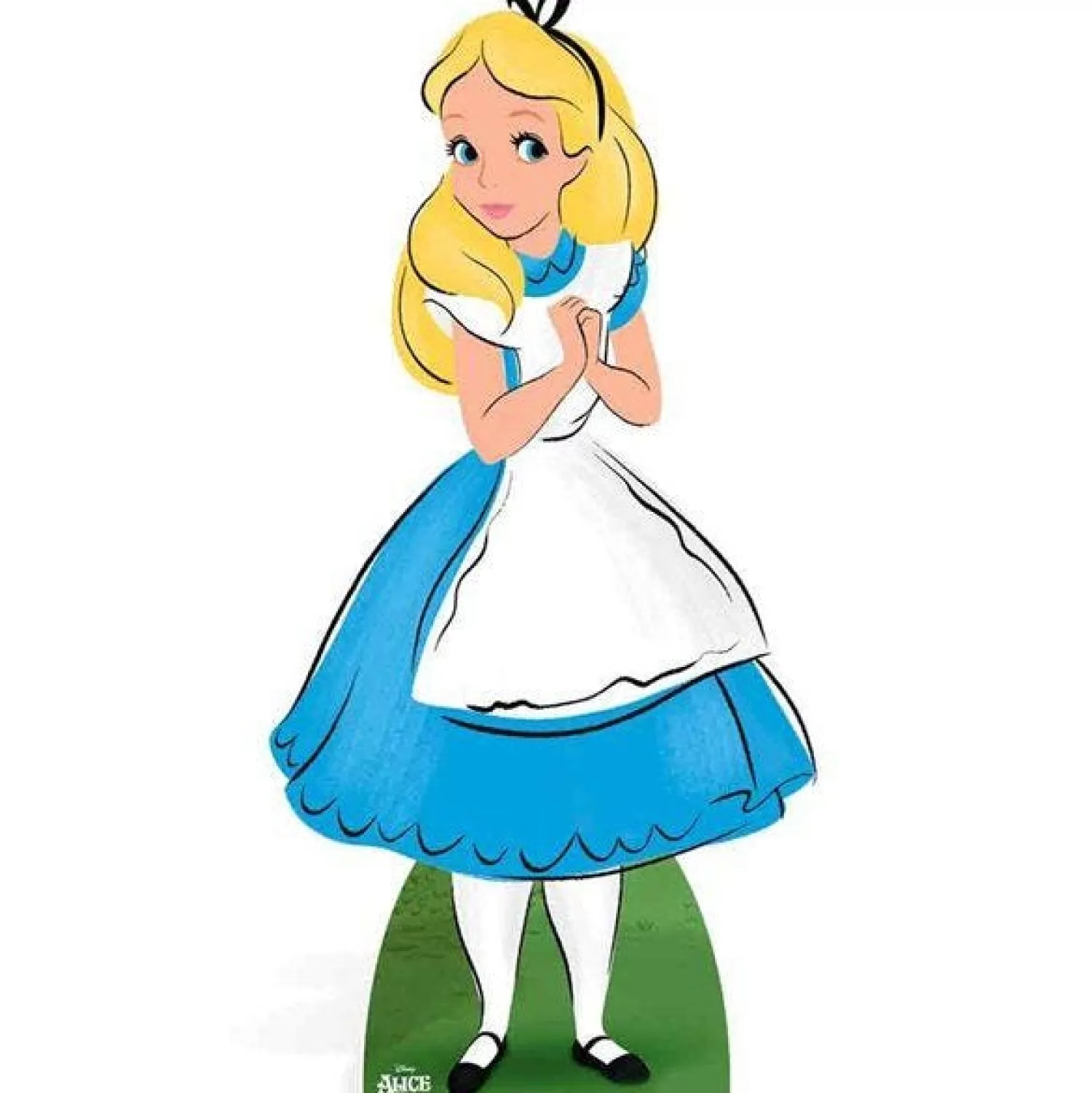 Best Party Delights Life Size Alice In Wonderland Cardboard Cutout - 160Cm X 81Cm