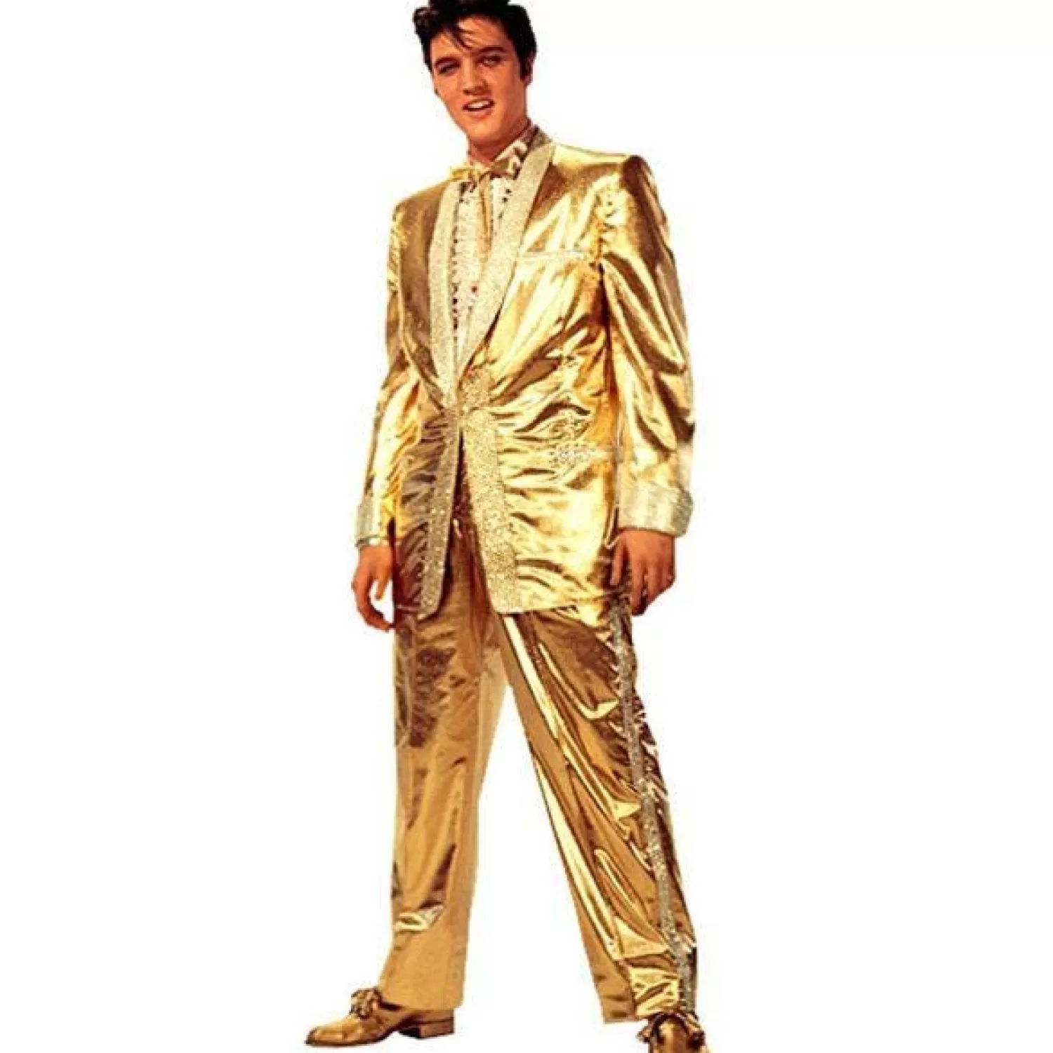 Fashion Party Delights Life Size Elvis Presley Cardboard Cutout - 182Cm X 65Cm