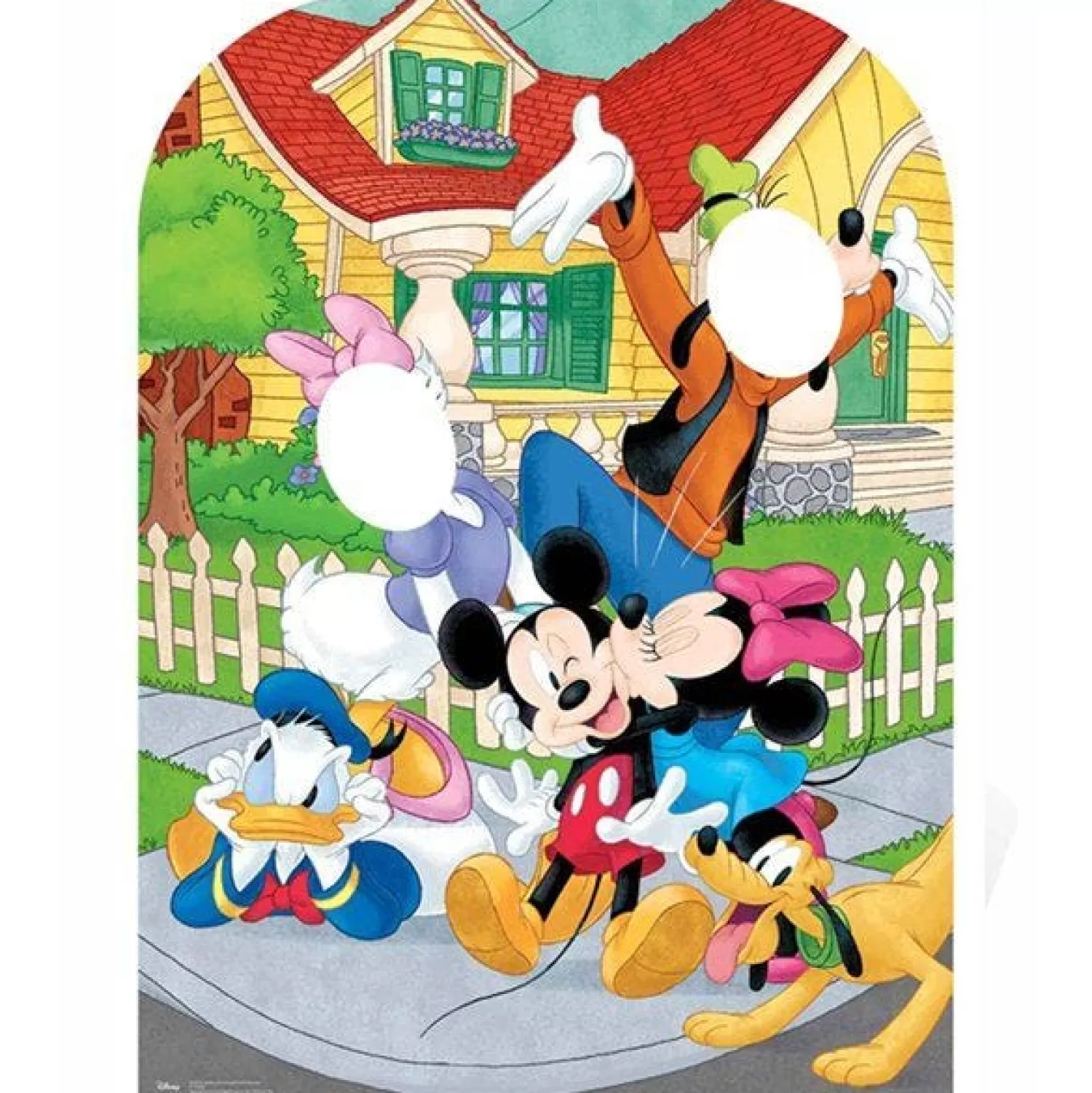 Best Sale Party Delights Mickey Mouse And Friends Stand-In Cardboard Photo Prop - 131Cm X 95Cm