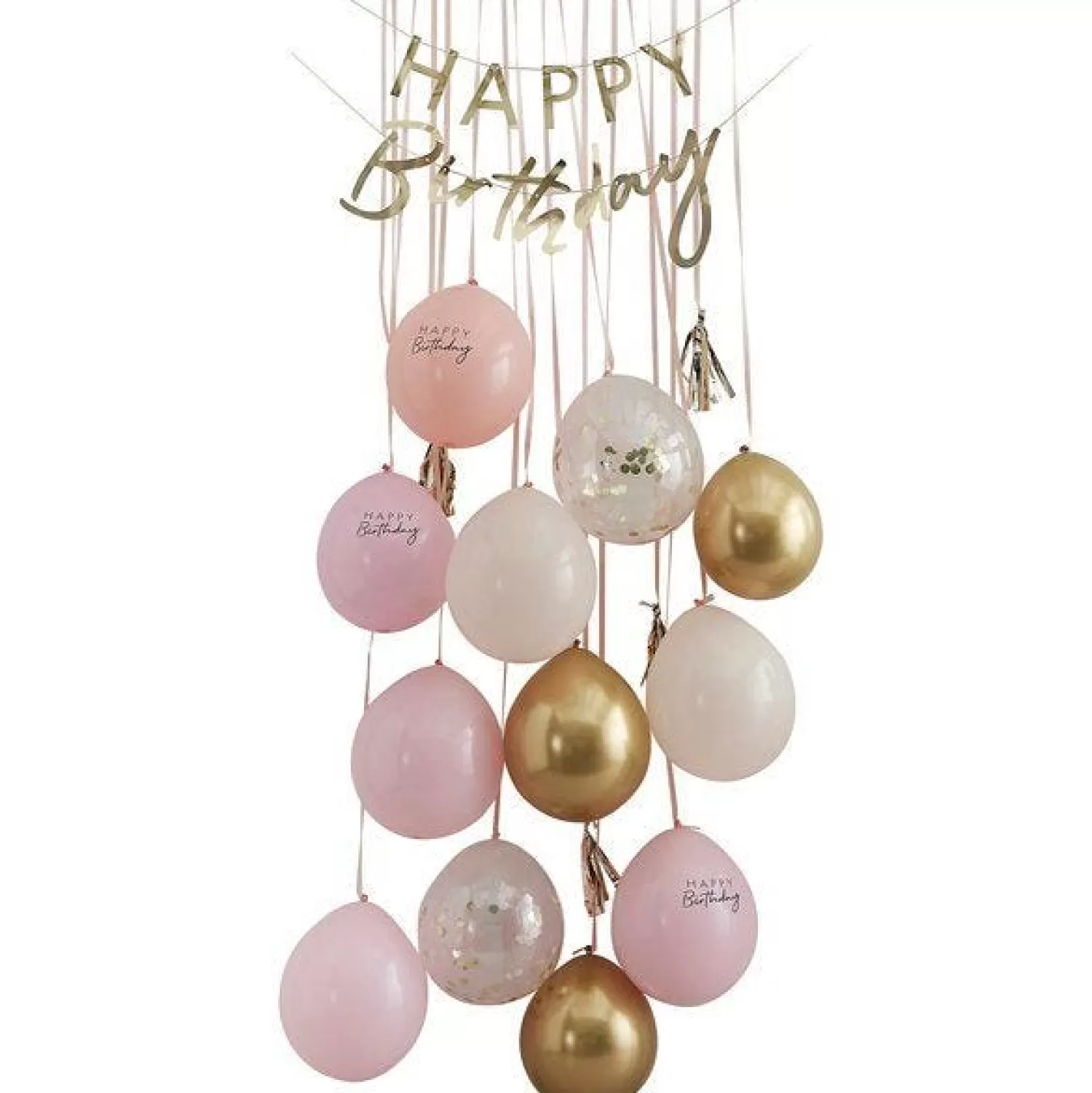 Cheap Party Delights Mix It Up Pink & Gold Birthday Door Decorating Kit