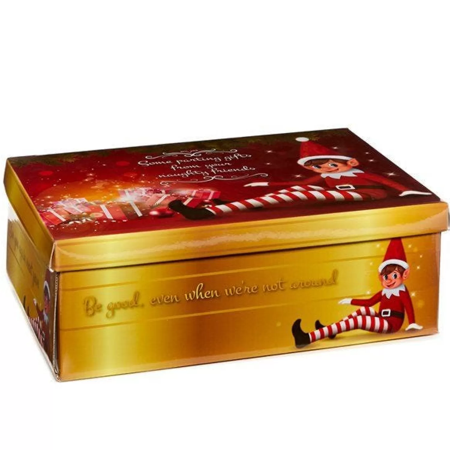Naughty Elf Christmas Eve Box - 21Cm X 32Cm X 11Cm<Party Delights Best