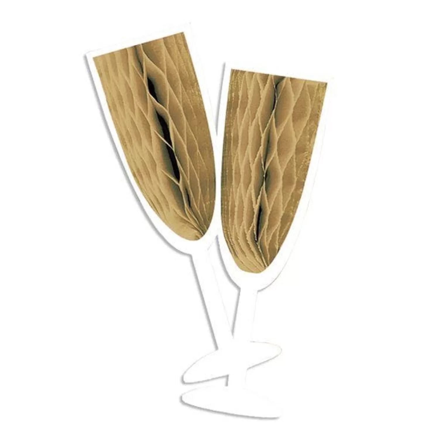 Hot Party Delights New Year's Eve Lanterns & Honeycomb Decorations (5Pk)