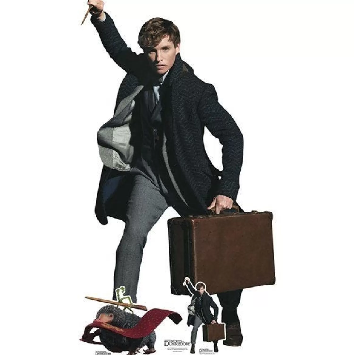 Sale Party Delights Newt Scamander (Eddie Redmayne) The Secrets Of Dumbledore Cardboard Cutout - 170Cm X 90Cm