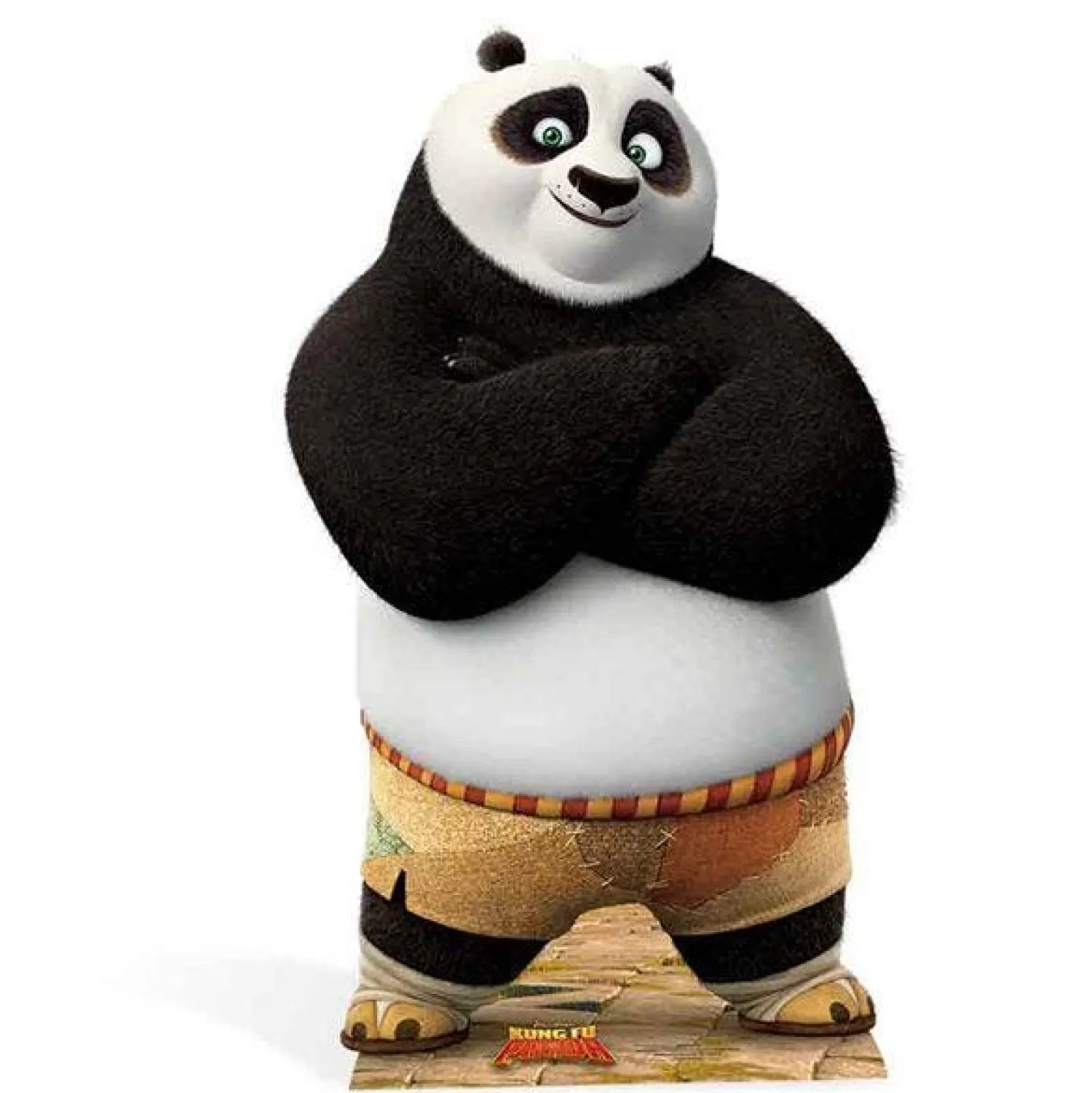Store Party Delights Po Ping Kung Fu Panda Cardboard Cutout - 156Cm X 97Cm