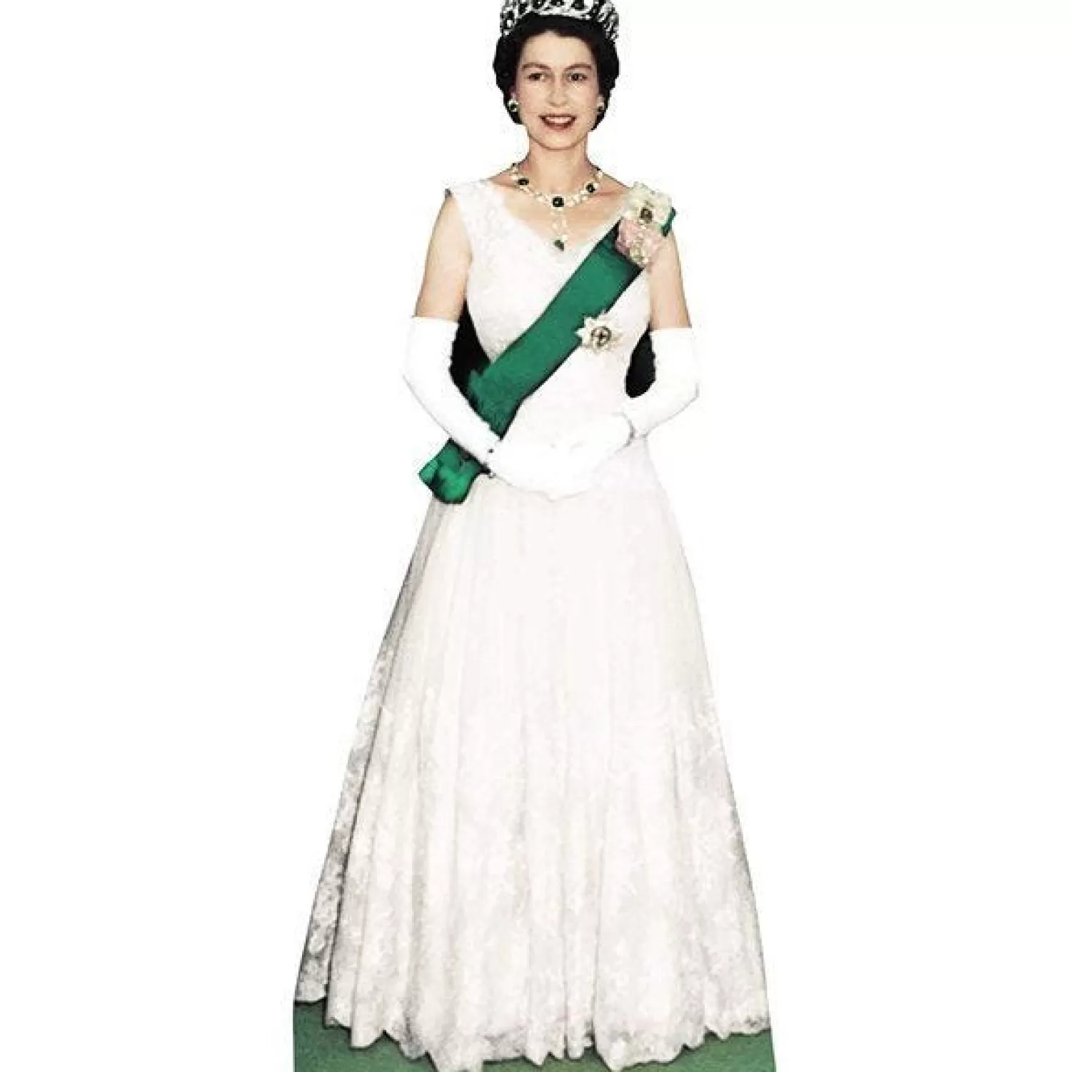 Best Sale Party Delights Queen Elizabeth 1954 Coronation Carboard Cutout - 181Cm X 74Cm