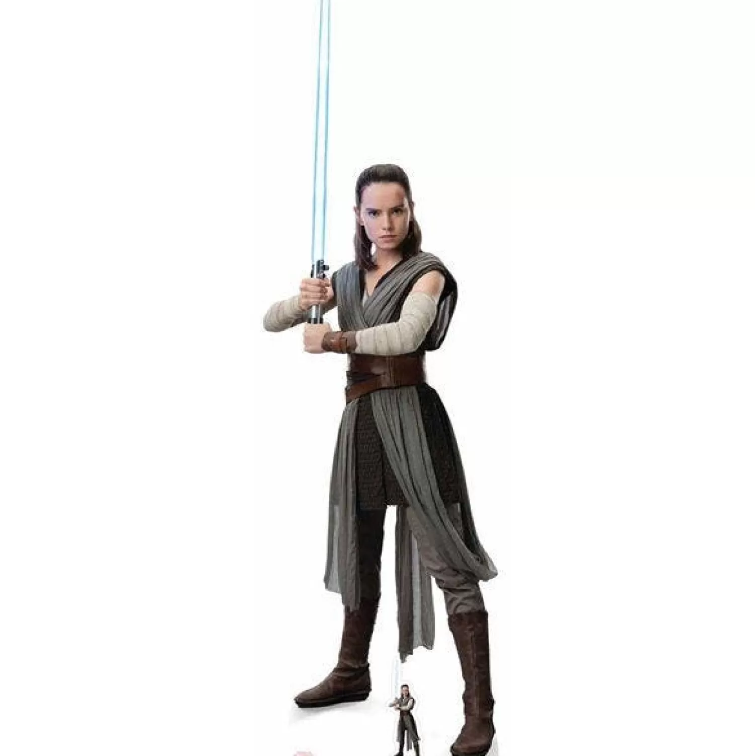 Cheap Party Delights Rey Lightsaber (The Last Jedi) Cardboard Cutout - 222Cm X 67Cm