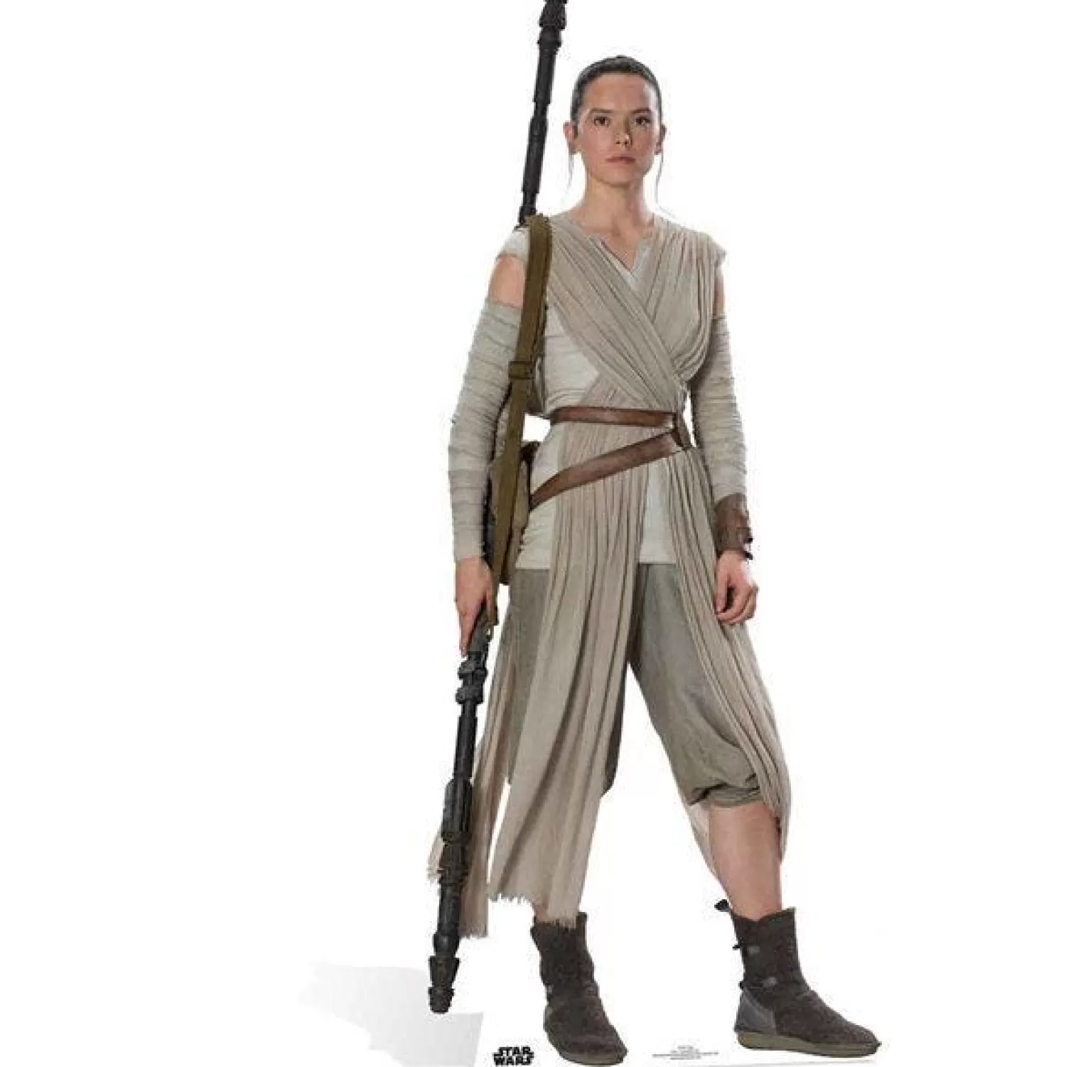 Cheap Party Delights Rey (The Force Awakens) Cardboard Cutout - 188Cm X 77Cm