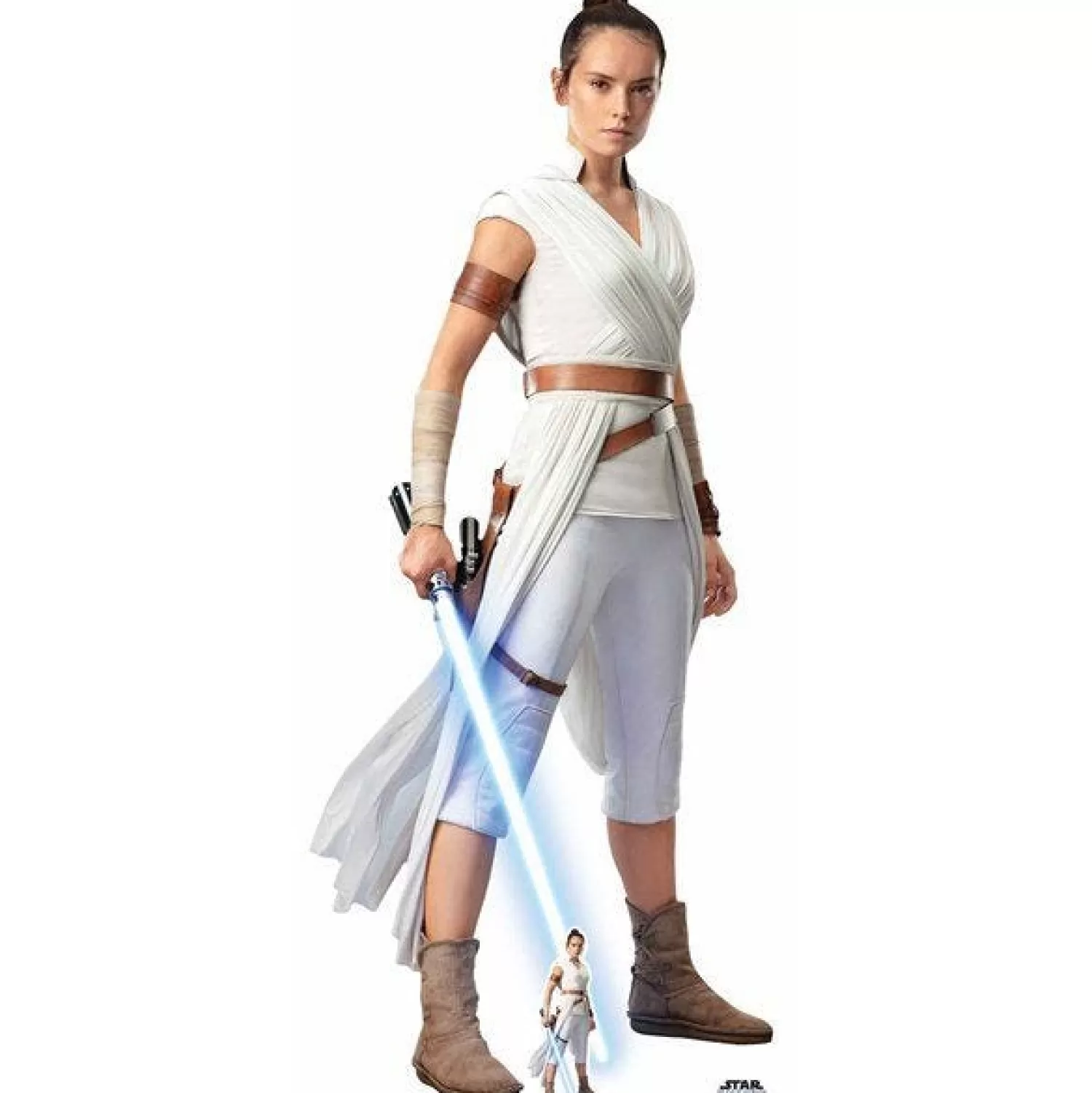 Cheap Party Delights Rey (The Rise Of Skywalker) Cardboard Cutout - 174Cm X 74Cm