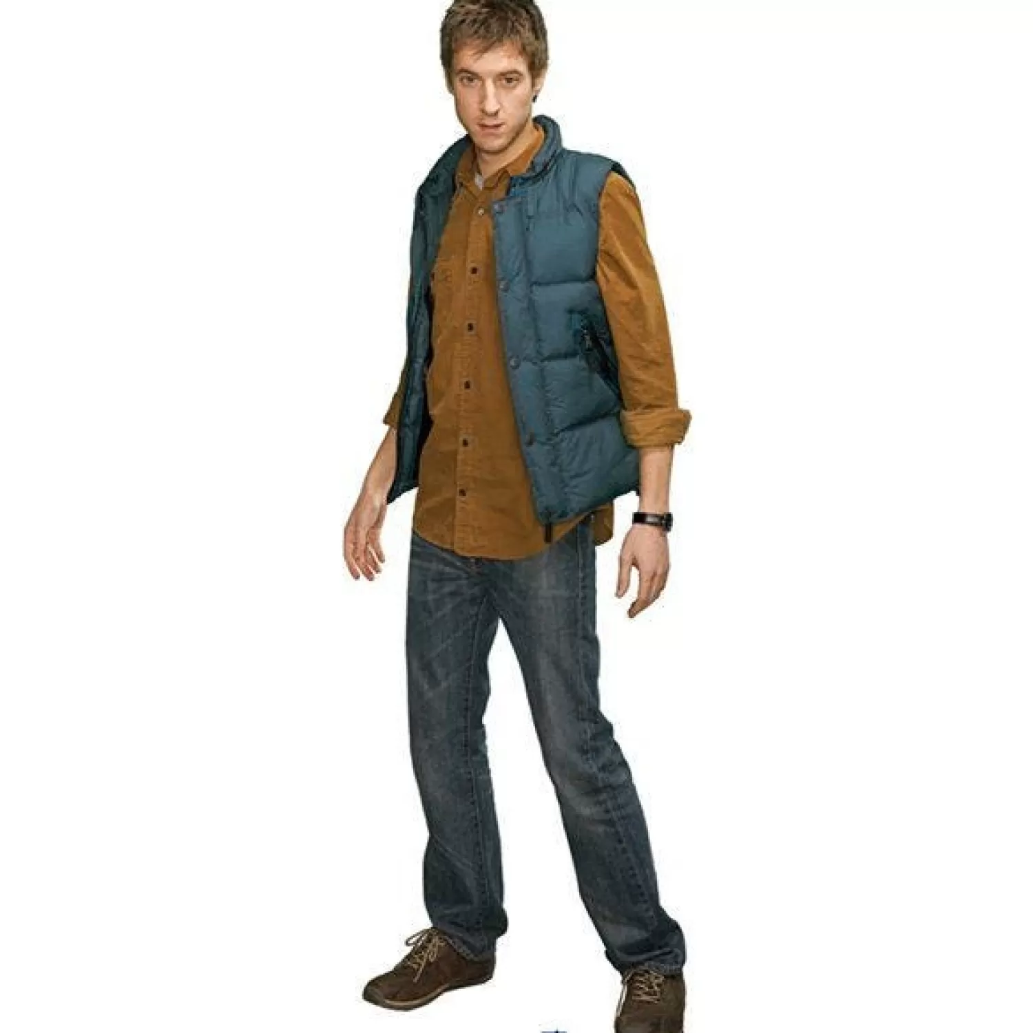 Store Party Delights Rory Body Warmer Doctor Who Cardboard Cutout - 182Cm X 58Cm