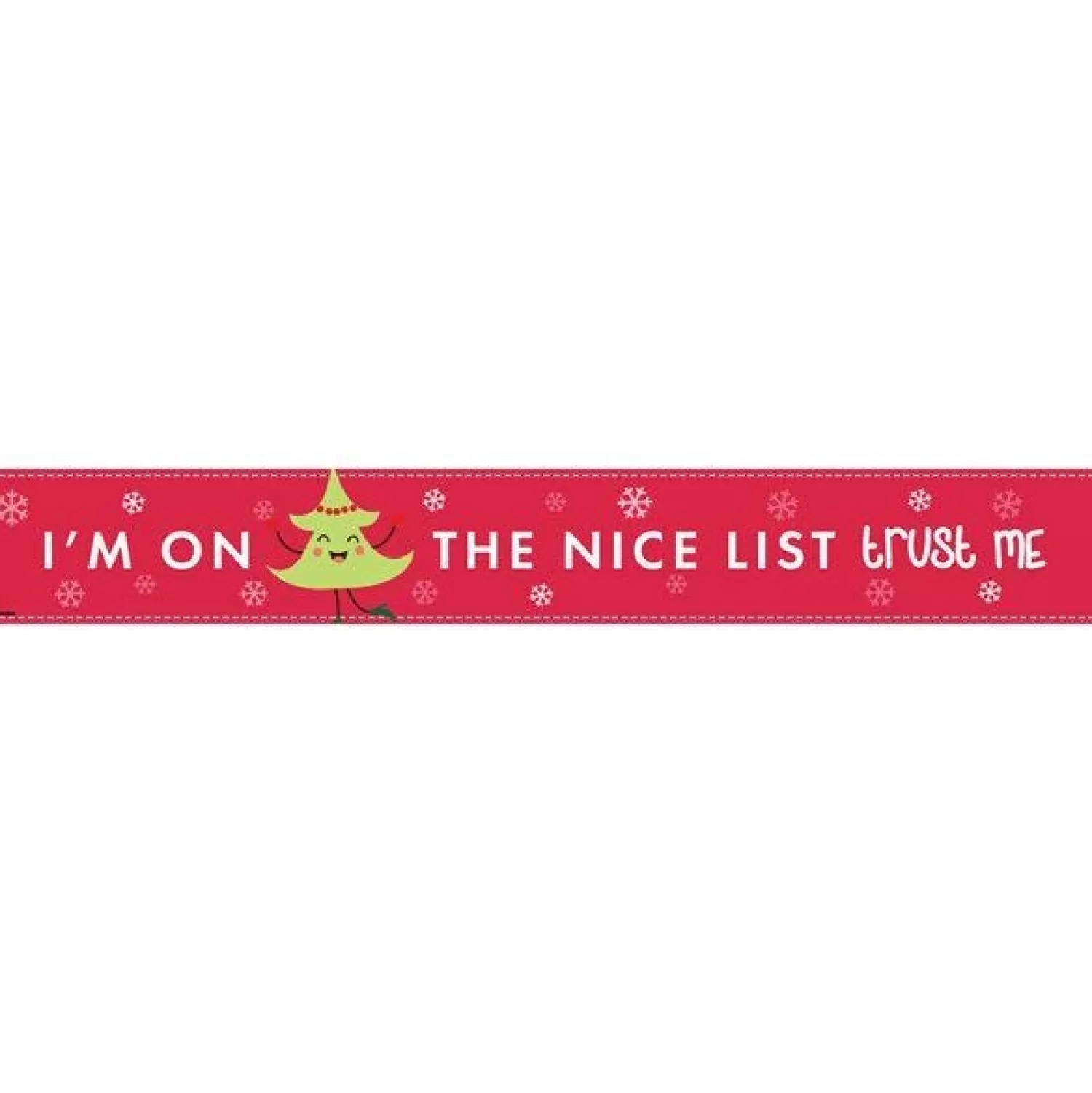 Santa Please Stop Here Paper Door Banners - 1M (3Pk)<Party Delights Cheap