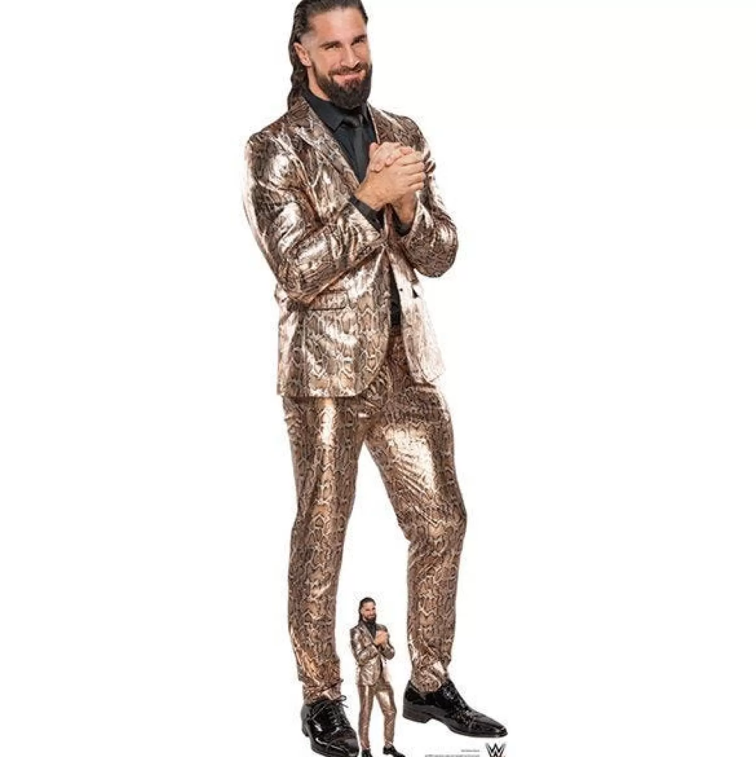 Outlet Party Delights Seth Rollins Gold Suit Wwe Cardboard Cutout - 186Cm X 65Cm