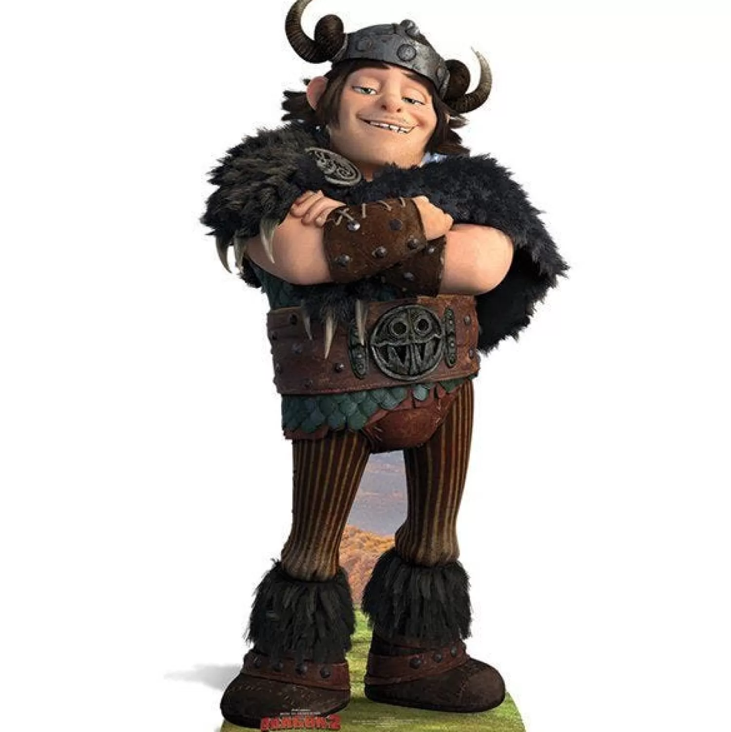 Best Party Delights Snotlout How To Train Your Dragon Cardboard Cutout - 170Cm X 80Cm