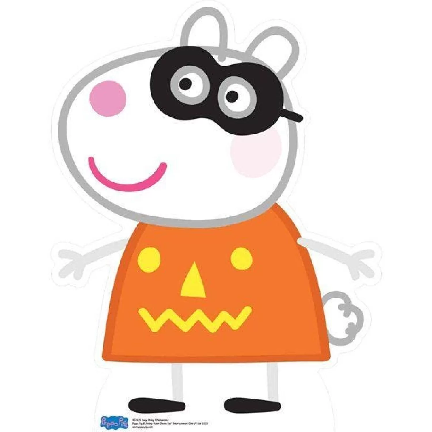 Suzy Sheep Halloween Peppa Pig Cardboard Cutout - 73Cm X 56Cm<Party Delights Store