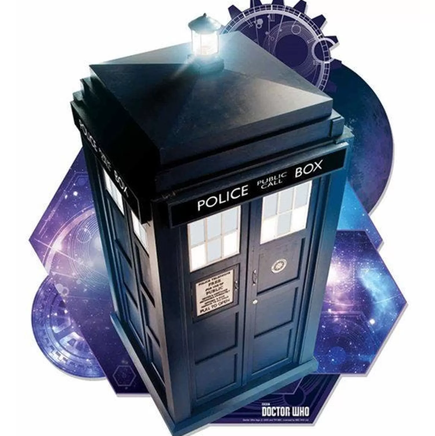 Cheap Party Delights Tardis Time & Relative Dimension In Space Cardboard Cutout - 72Cm X 48Cm
