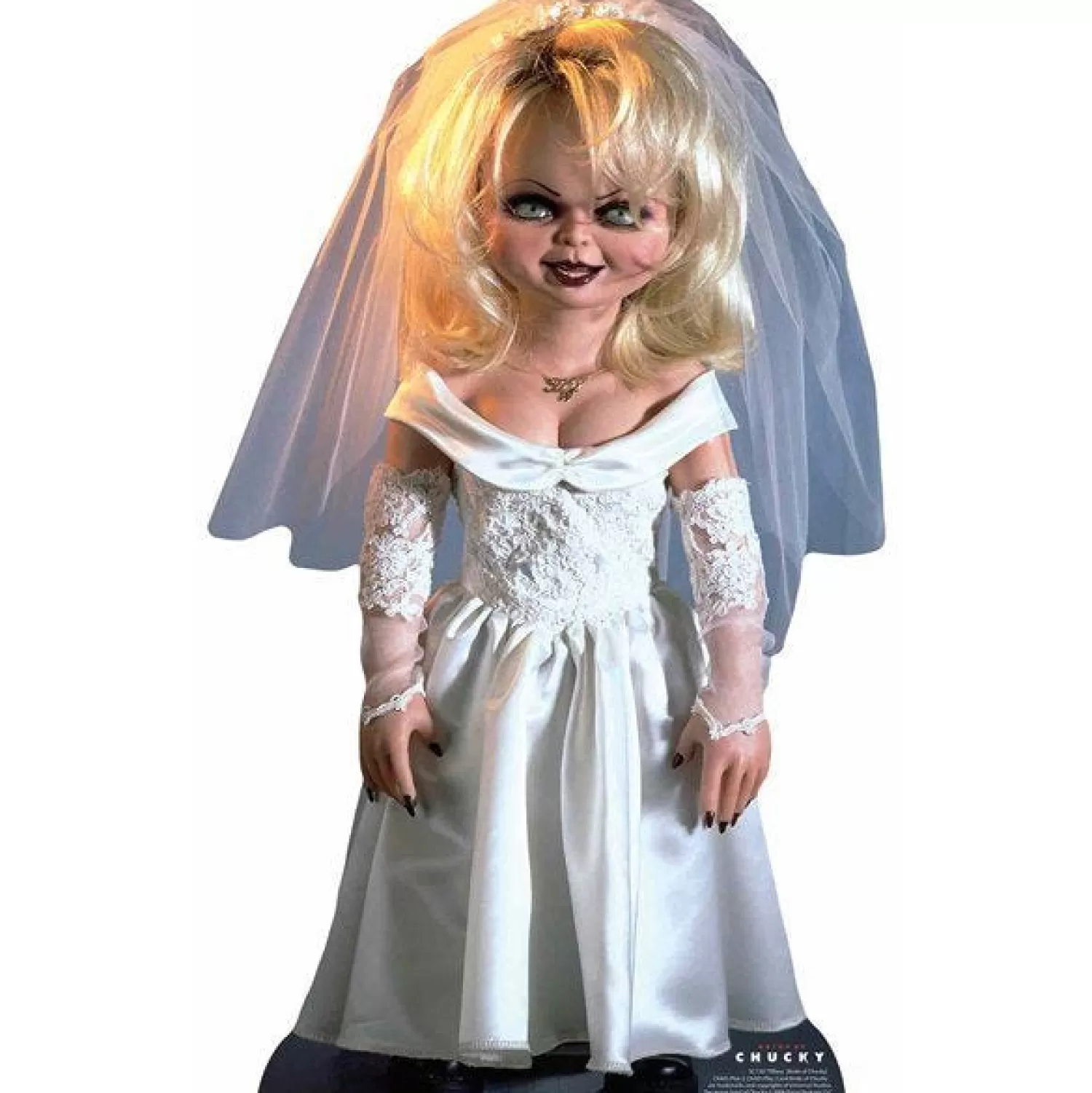 Tiffany Doll Bride Of Chucky Cardboard Cutout - 75Cm X 45Cm<Party Delights New