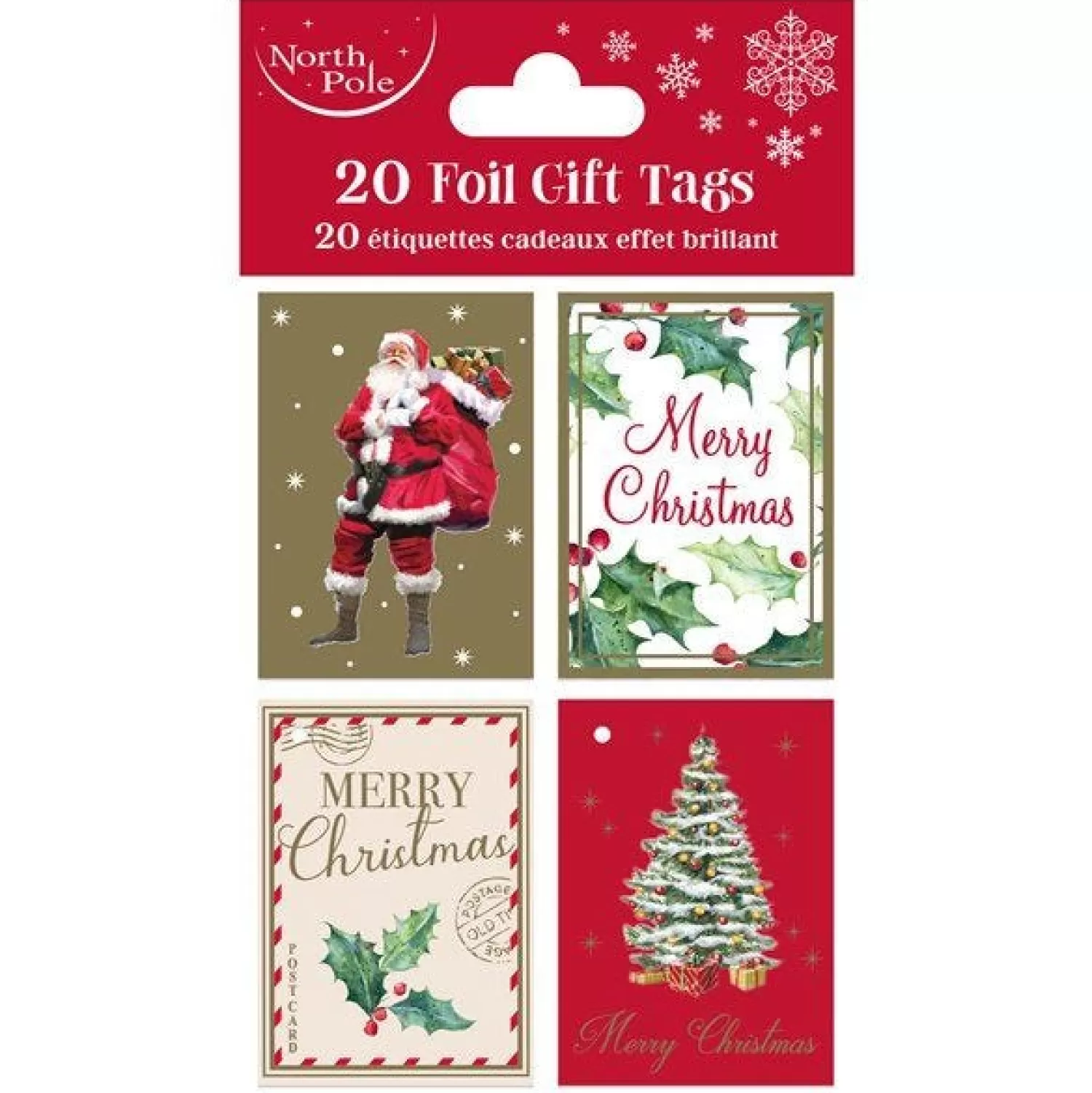 Traditional Gift Tags (20Pk)<Party Delights Fashion