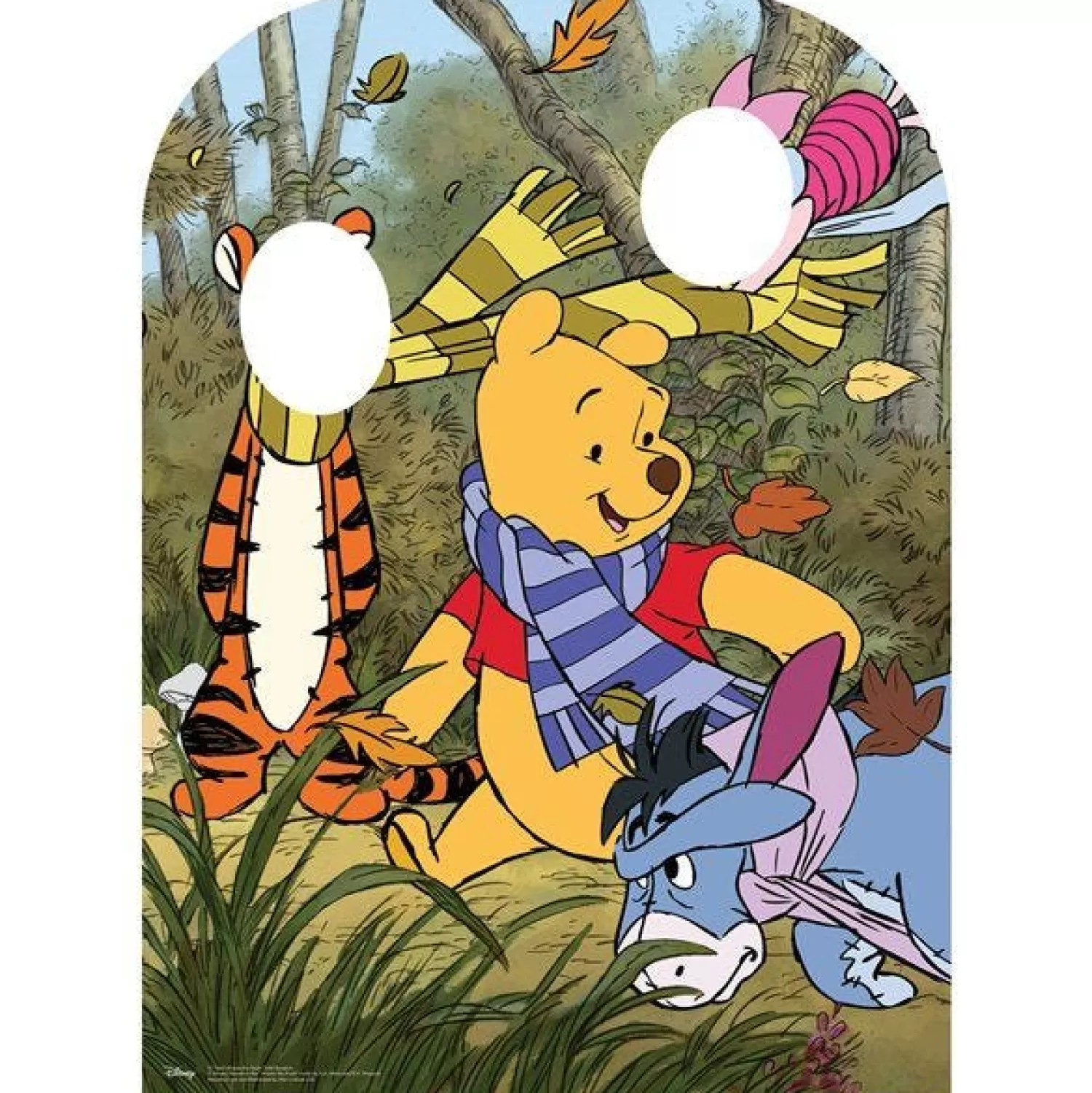 Online Party Delights Winnie The Pooh & Friends Stand-In Cardboard Photo Prop - 131Cm X 95Cm